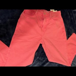 Pink Zara Mom jeans size 8 New with tags